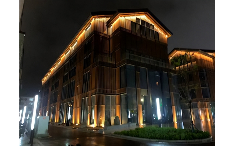 光影筑魂夜經(jīng)濟(jì)：山東原實科技賦能陽信圣豪悠樂里夜間的靈魂