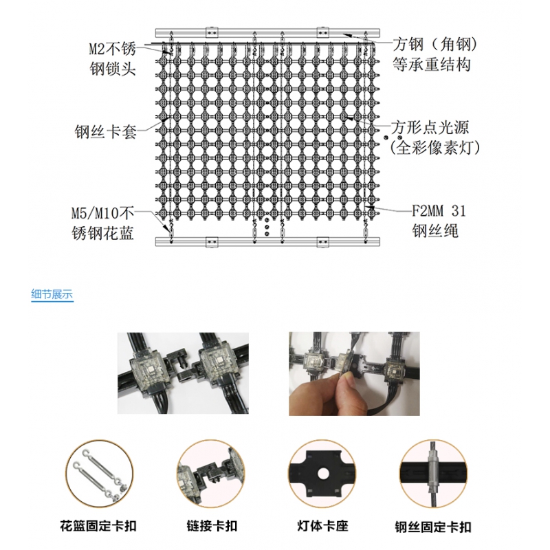 P38.5 LED 網(wǎng)格屏，LED網(wǎng)格軟屏，戶(hù)外LED網(wǎng)格屏